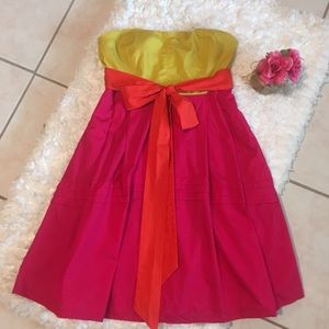 Anthropologie MAEVE colorblock strqpless d…